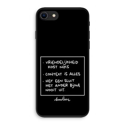 Mijn Motto's: iPhone SE 2020 Biologisch afbreekbaar hoesje