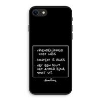 Mijn Motto's: iPhone SE 2020 Biologisch afbreekbaar hoesje