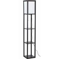 Vloerlamp BEGO 3 verdiepingen - H 160 cm - Zwart