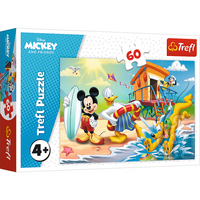 Mickey Mouse Puzzel - Beach