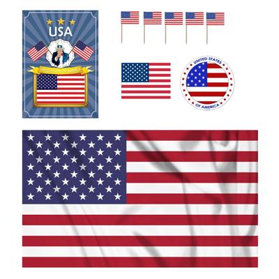 Amerikaanse verkiezingen versier pakket Amerikaanse verkiezingen versier pakket