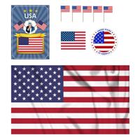 Amerikaanse verkiezingen versier pakket