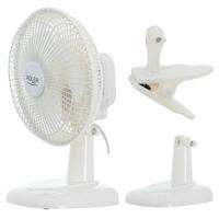 Adler AD 7317 Ventilator 15cm met clip en voet - thumbnail