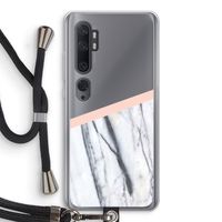 A touch of peach: Xiaomi Mi Note 10 Transparant Hoesje met koord