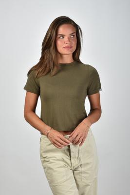 Extreme Cashmere t-shirt Tina 267 army