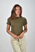 Extreme Cashmere t-shirt Tina 267 army