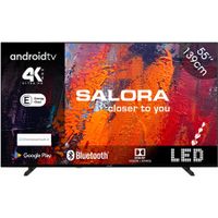 Salora 55UA550 tv 139,7 cm (55") 4K Ultra HD Smart TV Wifi Zwart - thumbnail