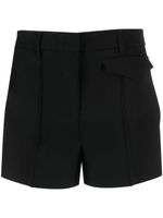 Blanca Vita short court à pinces - Noir