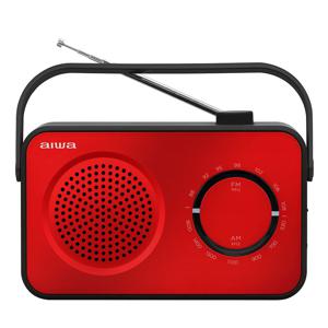 Aiwa R-190RD Transistorradio FM, Middengolf Rood