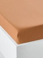 Effen jersey hoeslaken van Oeko-Tex® hazelnoot