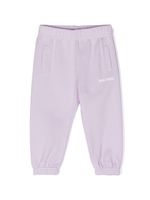 Palm Angels Kids pantalon de jogging à logo imprimé - Violet - thumbnail