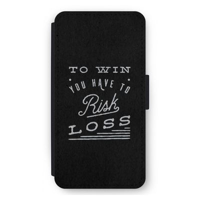 Risk loss: iPhone 11 Pro Max Flip Hoesje