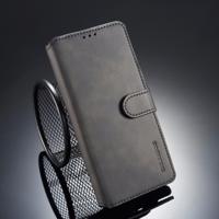 DG. MING Retro olie kant horizontale Flip Case voor Galaxy Note9 met houder & kaartsleuven & portemonnee (zwart)