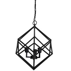 Light & Living - Hanglamp DRIZELLA - Ø46x56cm - Zwart