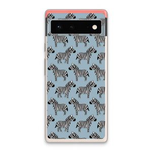 Zebra: Google Pixel 6 Transparant Hoesje