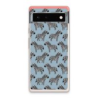 Zebra: Google Pixel 6 Transparant Hoesje