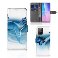 Samsung S10 Lite | Telefoonhoesje | Met pasjeshouder | Vlinders