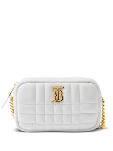 Burberry mini sac porté épaule Lola - Blanc