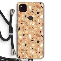 Terrazzo N°17: Pixel 4a 5G Transparant Hoesje met koord