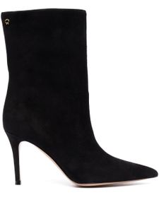 Gianvito Rossi suede ankle boots - Noir