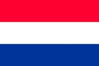 Vlag rood-wit-blauw nederland stof 100x150cm