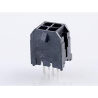 Molex 430450427 Male header, inbouw (standaard) Totaal aantal polen: 4 Rastermaat: 3 mm Inhoud: 1 stuk(s) Tray