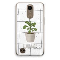 Kamerplant op vensterruit: LG K10 (2017) Transparant Hoesje