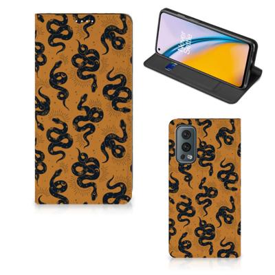 Smartphone hoesje voor OnePlus Nord 2 5G Snakes Smartphone hoesje voor OnePlus Nord 2 5G Snakes