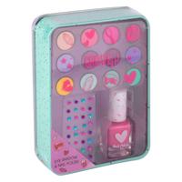 Canenco beauty oogschaduw en nagellak blikje paars