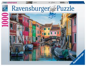 Ravensburger puzzel 1000 stukjes Burano ItaliÃ«