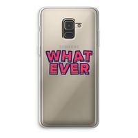 Whatever: Samsung Galaxy A8 (2018) Transparant Hoesje