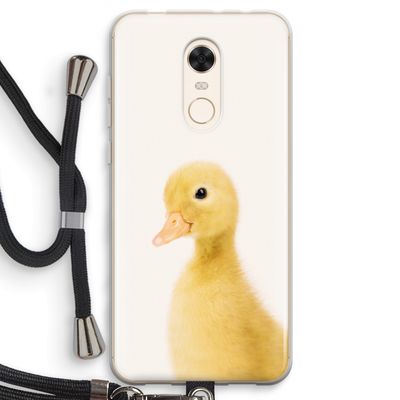 Duke: Xiaomi Redmi 5 Transparant Hoesje met koord