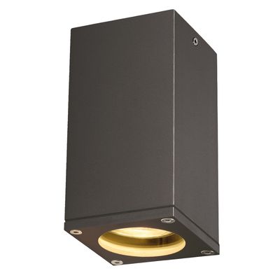 Plafondlamp THEO CEILING OUT antraciet 1xGU10