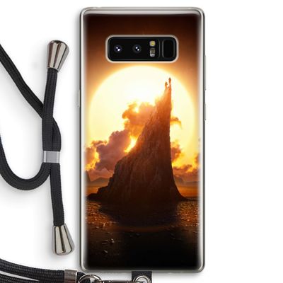Children of the Sun: Samsung Galaxy Note 8 Transparant Hoesje met koord