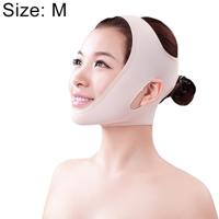 Lycra vleeskleur ademend huidverzorging en lift verminderen dubbele kin masker gezicht gordel grootte: M