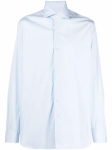 Barba chemise à manches longues - Bleu