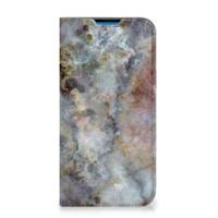 iPhone 14 Pro Max | Standcase | Marmer Grijs