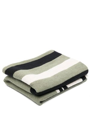 Woolrich couverture à logo en jacquard
