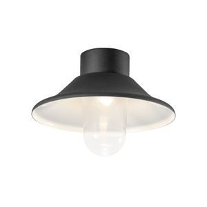 Konstsmide 552-750 Vega Buitenplafondlamp LED LED vast ingebouwd 8 W Zwart