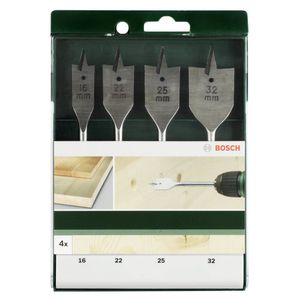 Bosch Accessories 2609255275 Hout-freesboorset 16 mm, 22 mm, 25 mm, 32 mm Zeskant schacht 1 set(s)