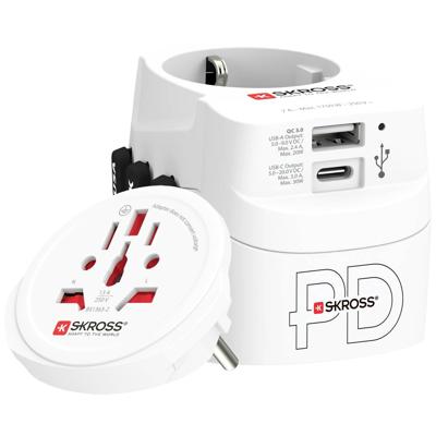 Skross 1.302473 Reislader PRO Light USB AC30PD World