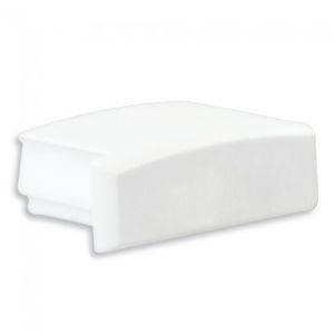 Eindkap E1W wit voor aluminium LED profiel PL1 8106017