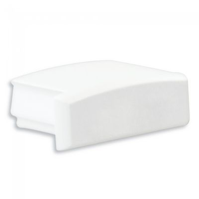 Eindkap E1W wit voor aluminium LED profiel PL1 8106017