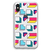 8-bit N°7: iPhone XS Transparant Hoesje