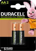 Duracell Recharge Ultra AA-batterijen, verpakking van 2 - thumbnail