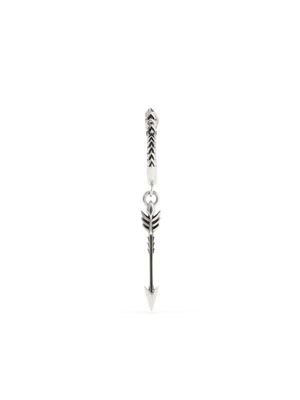 Emanuele Bicocchi boucle d'oreille pendante Arrow - Argent