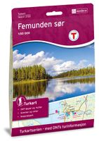 Wandelkaart 2722 Turkart Femunden Sør - Zuid | Nordeca - thumbnail