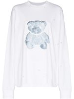 We11done t-shirt Teddy Bear - Blanc - thumbnail