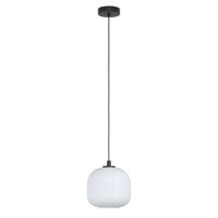 EGLO Mantunalle hangende plafondverlichting Flexibele montage E27 Zwart, Wit - thumbnail