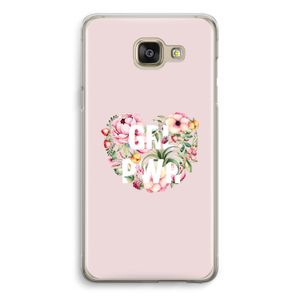 GRL PWR Flower: Samsung Galaxy A5 (2016) Transparant Hoesje